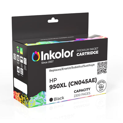 HP 950XL (CN045AE) kompatible Tintenpatrone Schwarz, 2300 Seiten Kapazität, hohe Druckqualität, ideal für Büro und Zuhause.