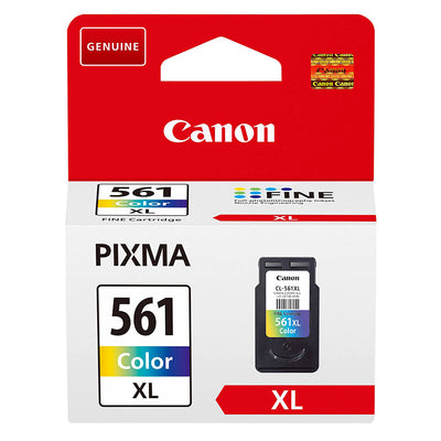 Canon CL-561XL Tintenpatrone Color Verpackung, hochwertige Druckergebnisse, lebendige Farben, bis zu 300 Seiten ISO/IEC 24711 Standard.