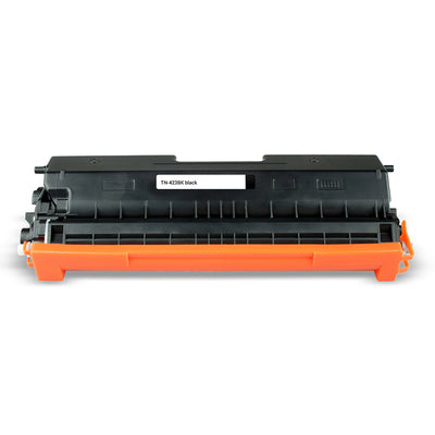 Alt Tag: Brother TN-423BK kompatibler Toner Schwarz – kompatible schwarze Tonerkartusche fuer Brother Drucker, bis zu 6.500 Seiten