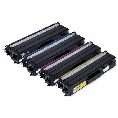 Alt Tag: Brother TN-910 Multipack kompatible Toner (TN-910BK + TN-910C + TN-910M + TN-910Y) kompatibles Toner-Set Schwarz Cyan Magenta Gelb