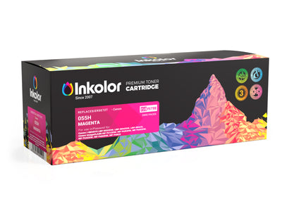 Alt Tag: Canon 055H (CRG 055 MH) kompatibler Toner Magenta Inkolor Premium Toner Cartridge 055H Magenta, hohe Seitenkapazitaet