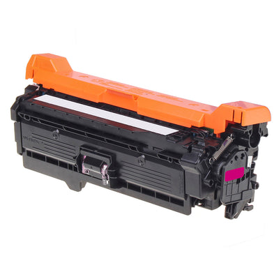 Alt Tag: HP 507A (CE403A) kompatibler Toner Magenta Kartusche, kompatibel, bis zu 6.000 Seiten, brillante Druckqualitaet