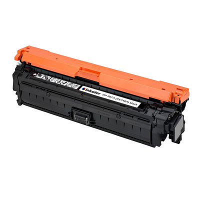 Alt Tag: HP 307A (CE740A) kompatibler Toner Schwarz – kompatible schwarze Tonerkartusche fuer HP Color LaserJet, bis 7.000 Seiten