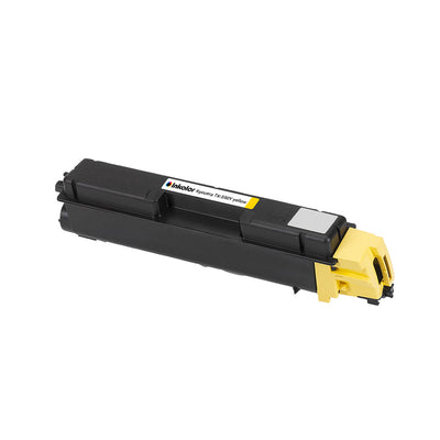 Alt Tag: Kyocera TK-590Y kompatibler Toner Gelb, gelbe Tonerkartusche kompatibel, bis zu 5.000 Seiten, professionelle Farbdrucke
