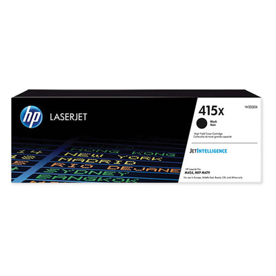 Alt Tag: HP 415X (W2030X) Toner Schwarz kompatible Kartusche, LaserJet Toner schwarz mit hoher Seitenleistung bis 7.500 Seiten