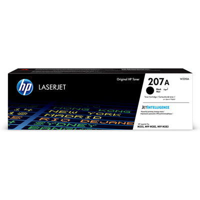 HP 207A (W2210A) Toner Schwarz kompatible Tonerkartusche, schwarz, fuer HP LaserJet Pro, bis 1.350 Seiten, gestochen scharfer Text