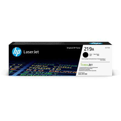 Alt Tag: HP 219A (W2190A) Toner Schwarz Original HP LaserJet 219A Kartusche, schwarze Druckqualitaet, 1300 Seiten, fuer Buero und Dokumente