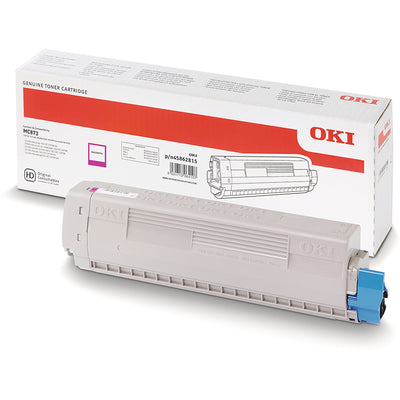 Alt Tag: Oki 45862815 Toner Magenta Originalkartusche, magenta Tonerpatrone fuer Oki Drucker, bis 6.000 Seiten, OEM