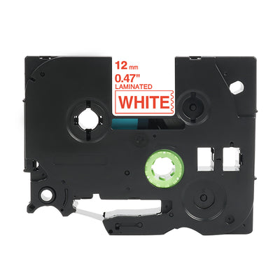 Brother Tze-232 kompatibles Beschriftungsband für P-Touch, 12mm x 8m, langlebig, klarer Ausdruck, ideal für Büro und Industrie.