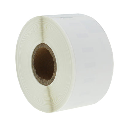Alt Tag: Dymo 99012 (S0722400) kompatible Etiketten auf Rolle fuer Dymo LabelWriter, weisse Versand- und Adressetiketten