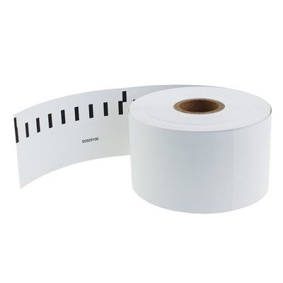 Alt Tag: Dymo AS0929100 kompatible Etiketten – weisse Etikettenrolle fuer Dymo-Etikettendrucker, langlebig und wischfest