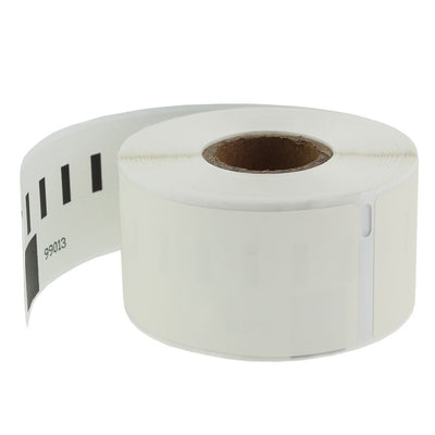 Alt Tag: Dymo 99013 (S0722410) kompatible Etiketten Rolle fuer Dymo LabelWriter, weisse Versandetiketten fuer buero und lager