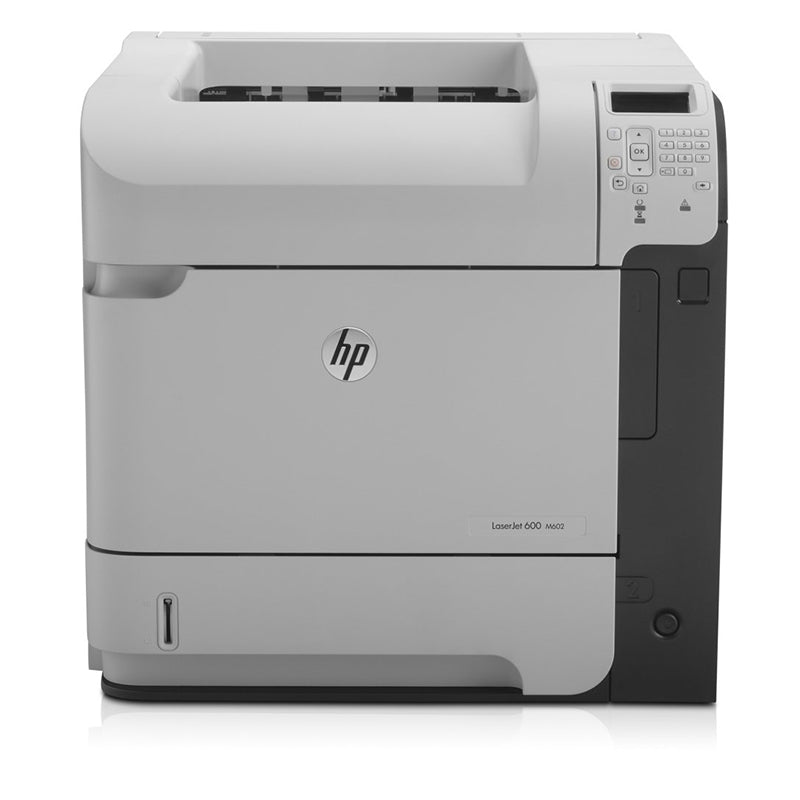 HP LaserJet Enterprise M602X monochrome laser printer for high-volume business printing.