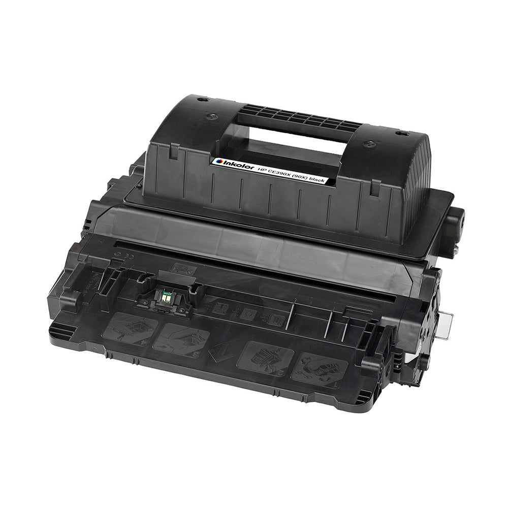 HP 90X (CE390X) toner noir compatible pour une impression de haute qualité, idéal pour les bureaux à haut volume d'impression.