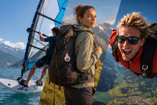 Mit AirTag kompatibles Zubehör für Hiking, Trekking, Wanderungen und Outdoor-Sport