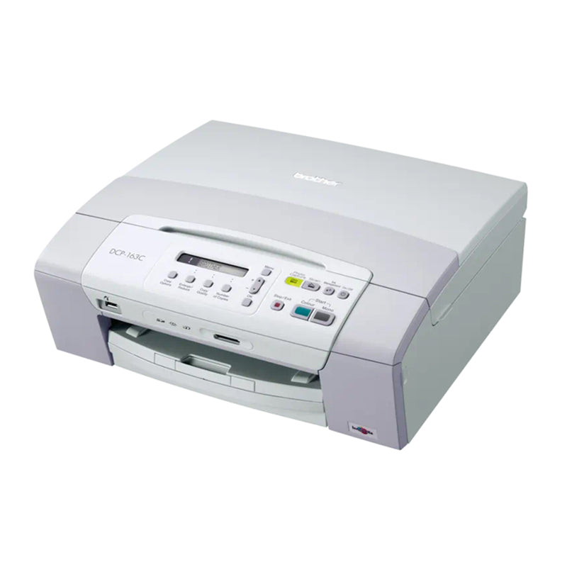 Brother DCP-167C compact inkjet multifunction printer with print, copy, and scan features, suitable for home or office use.