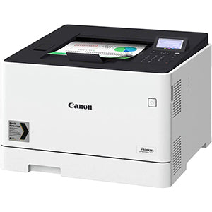 Canon i-SENSYS LBP-663CDW color laser printer with high-speed duplex printing, ideal for efficient office use.