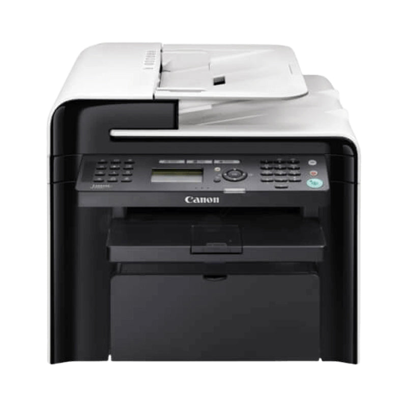 Front view of the Canon i-SENSYS MF-4580DN multifunctional laser printer with duplex printing capability.