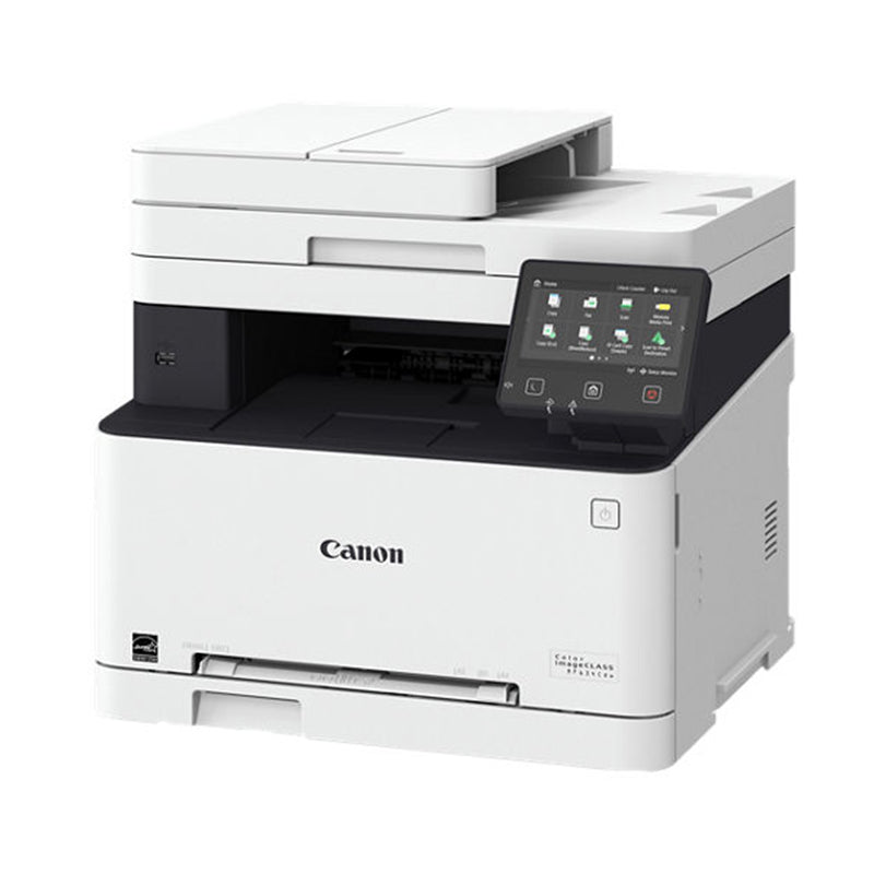 Canon i-Sensys MF-634 multifunktionaler Farblaserdrucker mit Touchscreen, ideal für effizientes Drucken, Kopieren, Scannen und Faxen.
