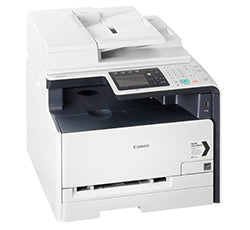 Canon i-SENSYS MF-8280CW multifunction color laser printer, ideal for small offices with features like printing, scanning, and WiFi.