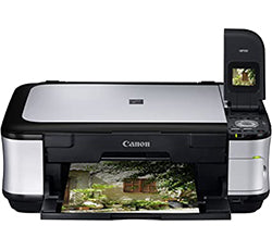 Canon PIXMA MP550 multifunction inkjet printer for printing, scanning, and copying with high resolution and 5-color ink system.