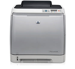 HP Color LaserJet 1600 color laser printer, designed for small offices, featuring up to 8 ppm speed and 600x600 dpi resolution.