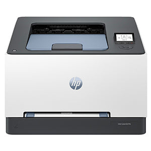 HP Color LaserJet Pro 3202DW printer with high-speed color printing, duplex feature, and wireless connectivity.