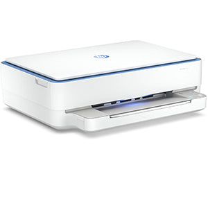 HP Envy 6010 multifunctional inkjet printer for printing, scanning, and copying, supports wireless and mobile printing, compact design.