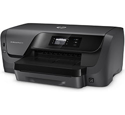 HP OfficeJet Pro 8210 inkjet printer for small offices, featuring automatic duplex printing and multiple connectivity options.