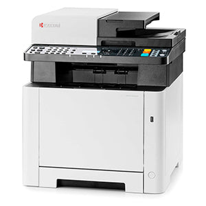Kyocera Ecosys MA2100 multifunctional laser printer for efficient and reliable black-and-white printing, copying, and scanning.
