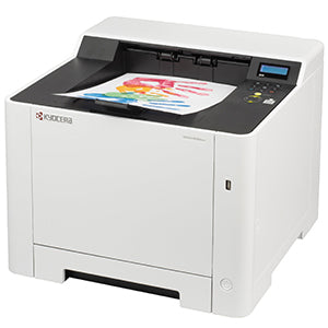 Kyocera Ecosys PA2100 Monochrom-Laserdrucker für kleine Büros, druckt Hochgeschwindigkeitsqualität mit 1200 dpi.