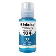 Epson 104 kompatible Tintenpatrone Cyan, 70ml, für hochwertige Drucke