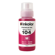 Epson 104 kompatible Magenta Tintenpatrone, Premium Inkolor Druckqualität, kosteneffizientes Drucken, 70ml
