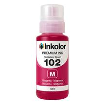 Epson 102 kompatible Magenta Tintenpatrone, 70ml, ideal für hochwertige Drucke, hohe Seitenkapazität.