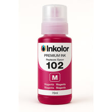 Epson 102 compatible magenta ink cartridge 70ml, high-capacity for vibrant printing, ideal for office and home use.