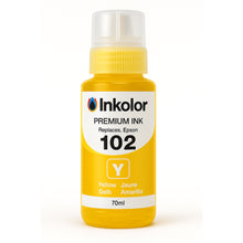 Epson 102 kompatible Tintenpatrone Gelb, 70ml, für lebendige Druckqualität.