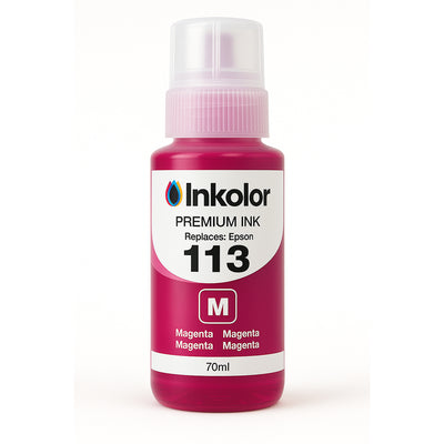 Epson 113 (T06B340) kompatible Tintenpatrone Magenta für hochwertige, langlebige Druckqualität in lebendigen Farben.