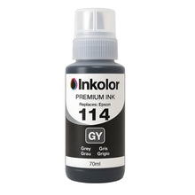 Epson 114 T07B540 kompatible graue Tintenpatrone für präzise Drucke, 70ml.