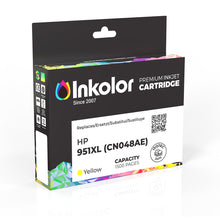 HP 951XL (CN048AE) kompatible gelbe Tintenpatrone, 1500 Seiten Kapazität, hochwertige Druckqualität, ideal für Büroanwendungen.
