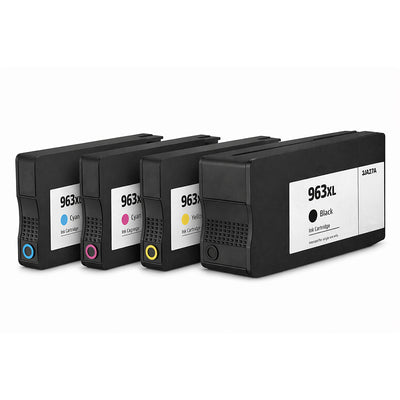HP 963XL Multipack kompatible Tintenpatronen Schwarz Cyan Magenta Gelb – Inkolor