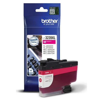 Brother LC-3239XLM Tintenpatrone Magenta für professionelle Druckqualität und hohe Seitenauslastung bis zu 5.000 Seiten.