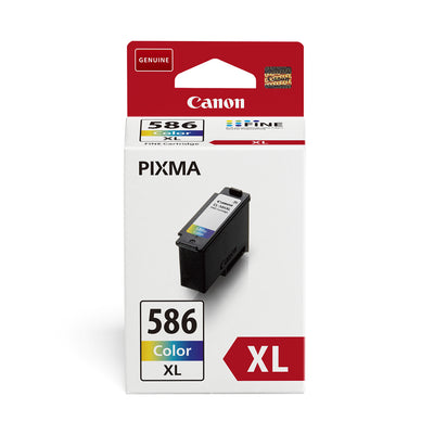 Canon CL-586XL Tintenpatrone Color Verpackung mit XL Kapazität für lebendige Druckqualität