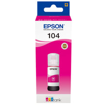 Epson EcoTank 104 Magenta Ink Cartridge T00P340 packaging
