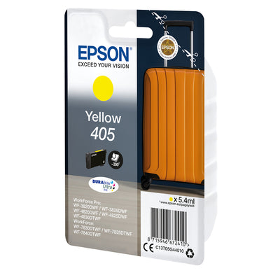 Epson 405 (T05G44010) Tintenpatrone Gelb, hochwertige Druckergebnisse für Epson-Drucker, lebendige Farben mit hoher Seitenkapazität.