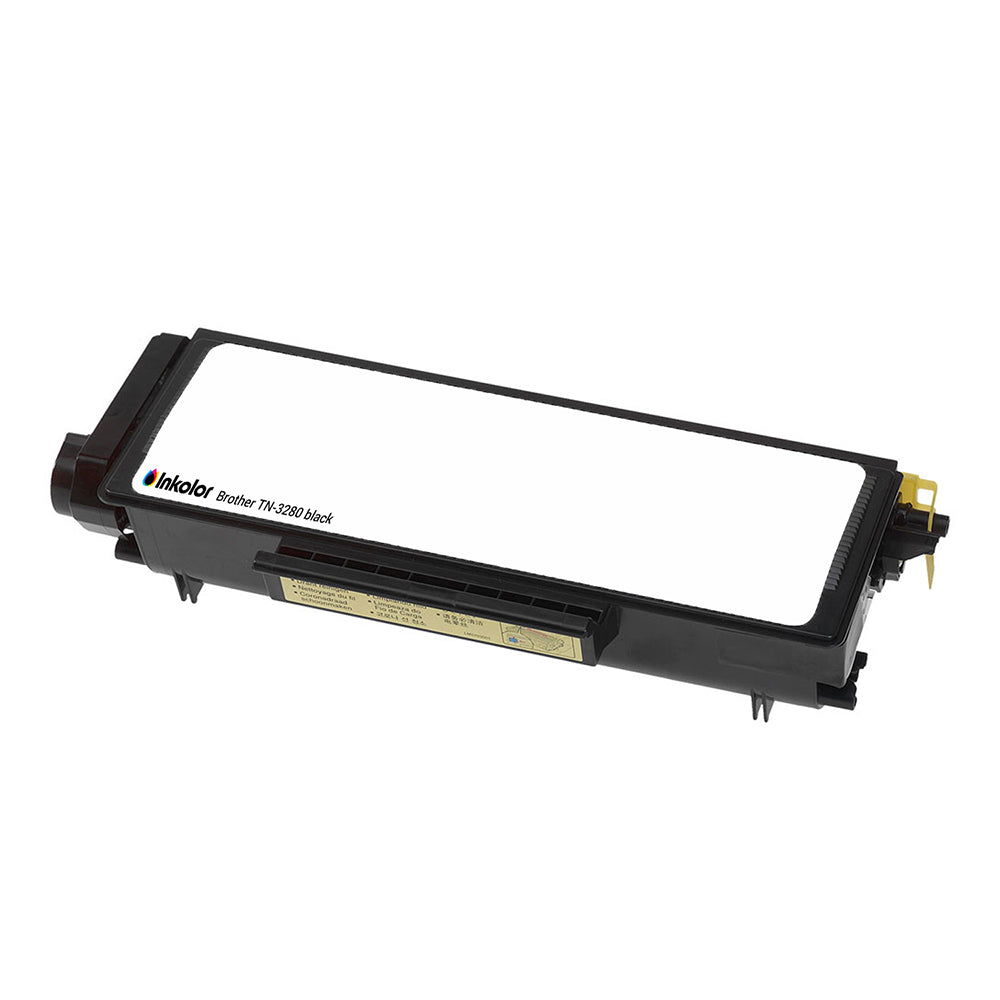 Brother TN-3280 kompatibler schwarzer Toner mit hoher Kapazität für bis zu 8.000 Seiten, ideal für Büro und Zuhause.