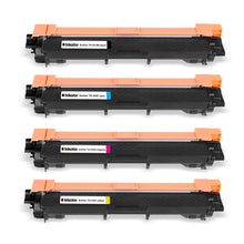 Brother TN-241 Multipack Toner Set: Black, Cyan, Magenta, Yellow - Compatible Ink Cartridges for High-Quality Printing.