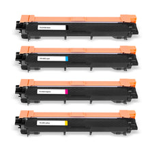 Brother TN-241 compatible toner multipack (black, cyan, magenta, yellow) for high-quality and long-lasting printing.