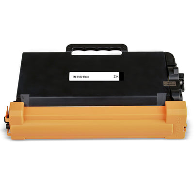 Alt Tag: Brother TN-3480 kompatibler Toner Schwarz kompatible Kartusche, Schwarztoner fuer Laserdrucker, hohe Druckqualitaet bis 8.000 Seiten