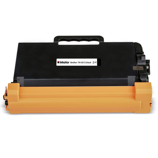Alt Tag: Brother TN-3512 kompatibler Toner Schwarz, schwarze Tonerkartusche kompatibel fuer Brother Drucker, bis 12.000 Seiten