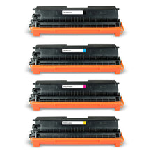 Brother TN-421 Multipack kompatible Toner in Schwarz, Cyan, Magenta, Gelb für hochwertige Druckqualität